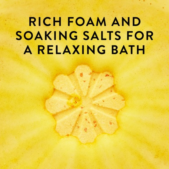 Find Your Happy Place Foaming Bath Bomb Catching the Sunrise Mango Citrus 4oz - Picture 3 of 8